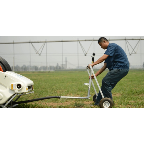 irrigation par enrouleur de tuyau à pression d&#39;eau